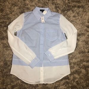 Brand New Limited Chambray and White Shirt